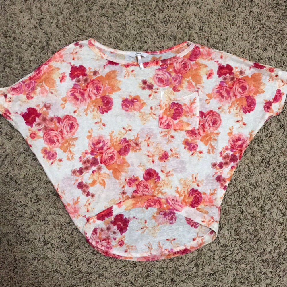 Floral crop top